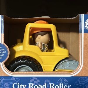 Play Toys City Road Roller Vehicle & Driver